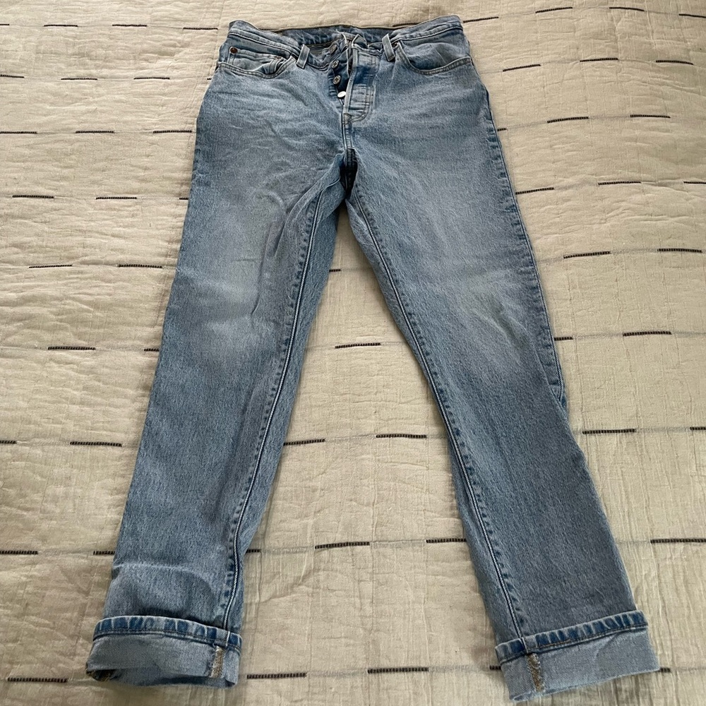 Levis 501 skinny jeans
